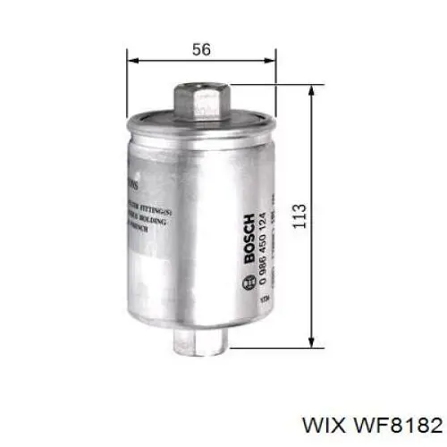 Топливный фильтр WF8182 WIX