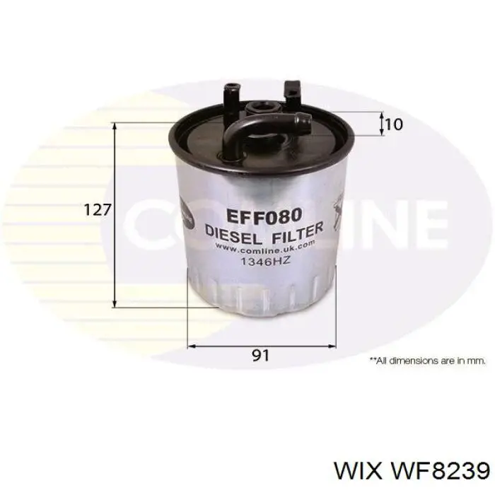 WF8239 WIX топливный фильтр