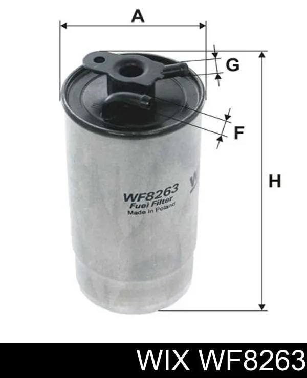 Купить WF8263 WIX Фильтр-отстойник топлива грубой очистки