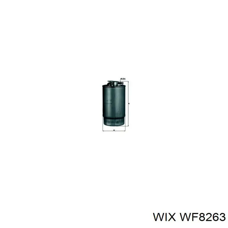 Filtro combustible WF8263 WIX