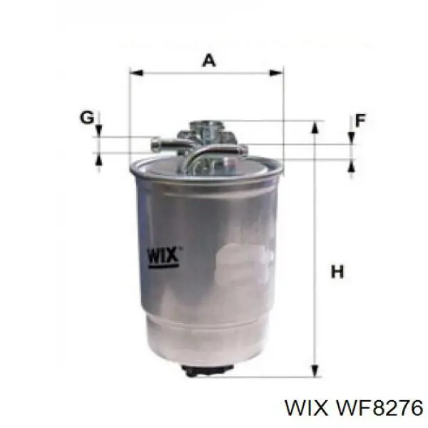 WF8276 WIX топливный фильтр
