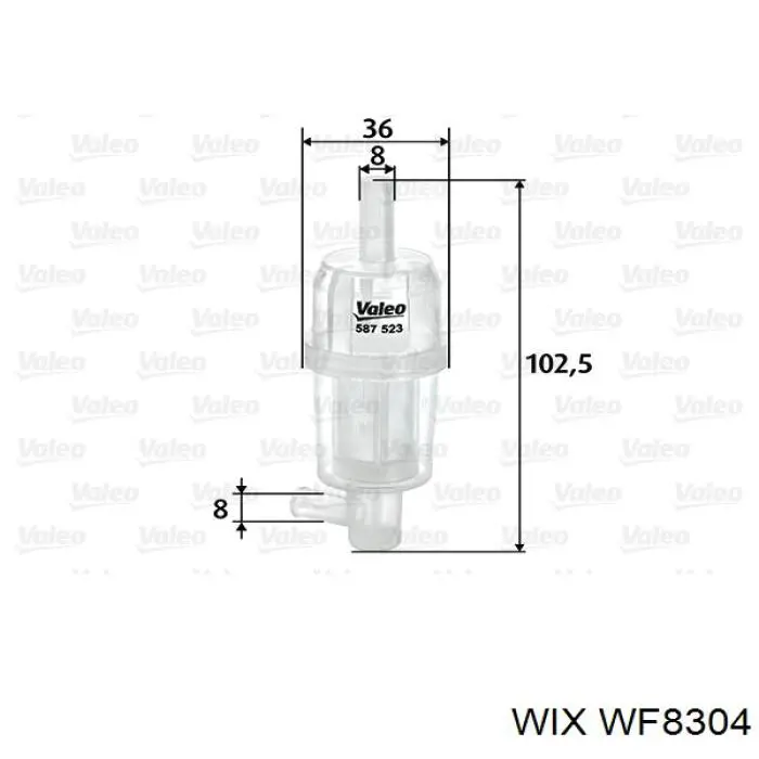 Фильтр топливный WIX WF8304