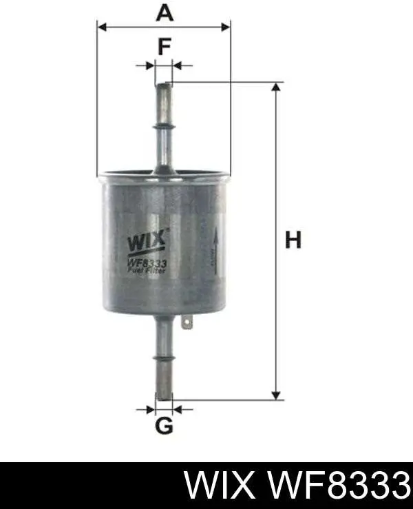 Топливный фильтр WF8333 WIX