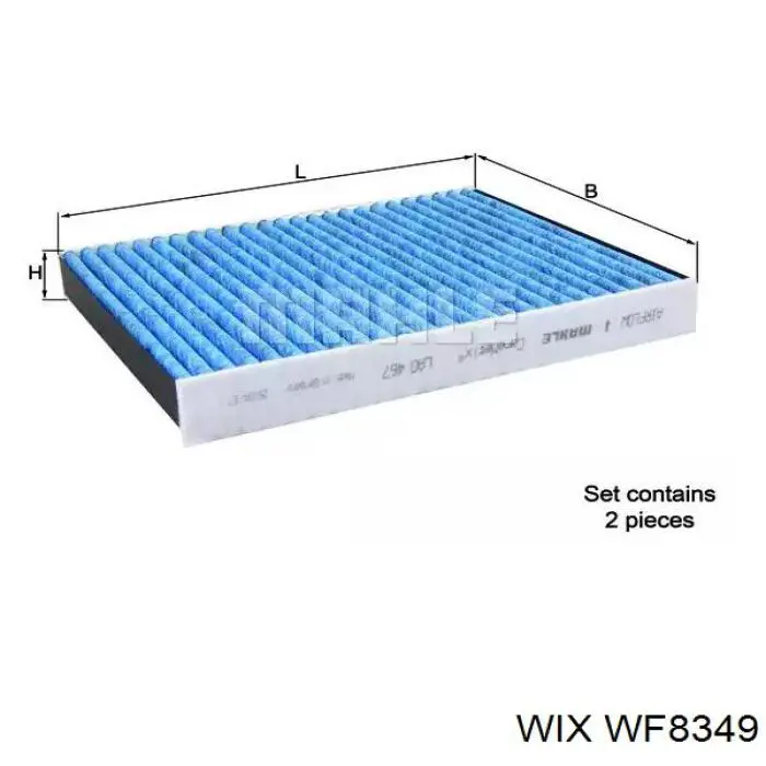 WF8349 WIX Фильтр топлива