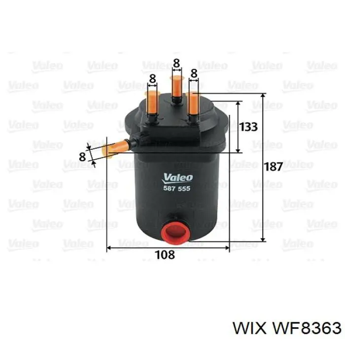 WF8363 WIX