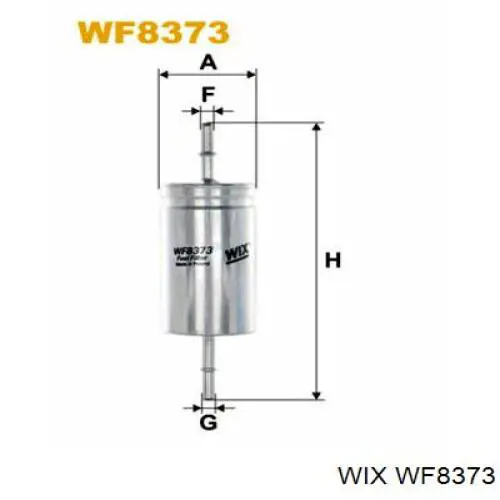 Фільтр паливний WF8373 WIX