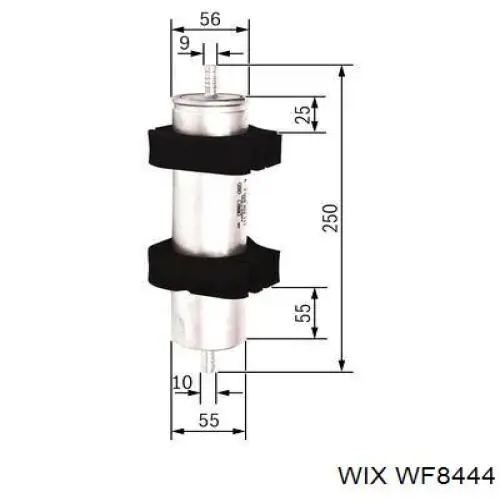 Купить WF8444 WIX Фильтр-отстойник топлива грубой очистки