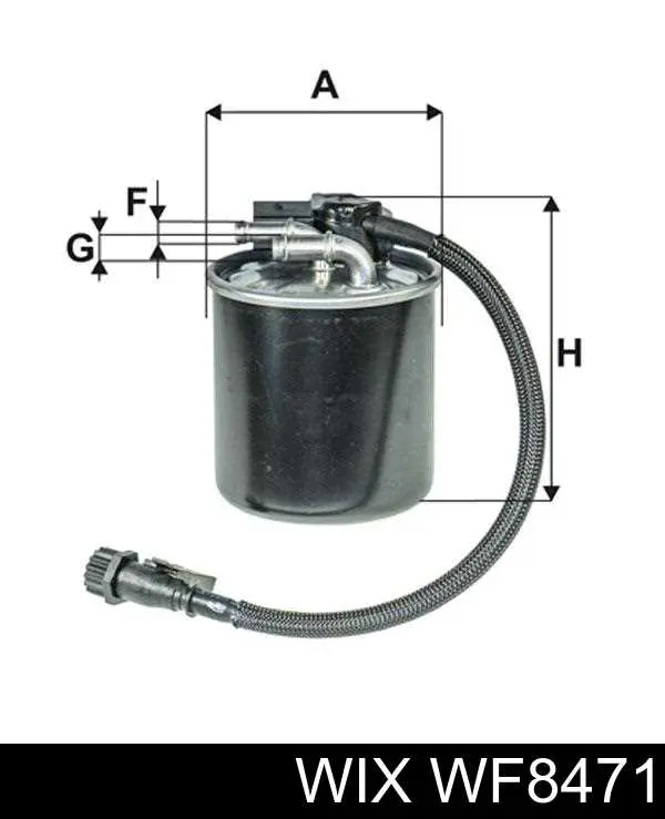 Топливный фильтр WF8471 WIX