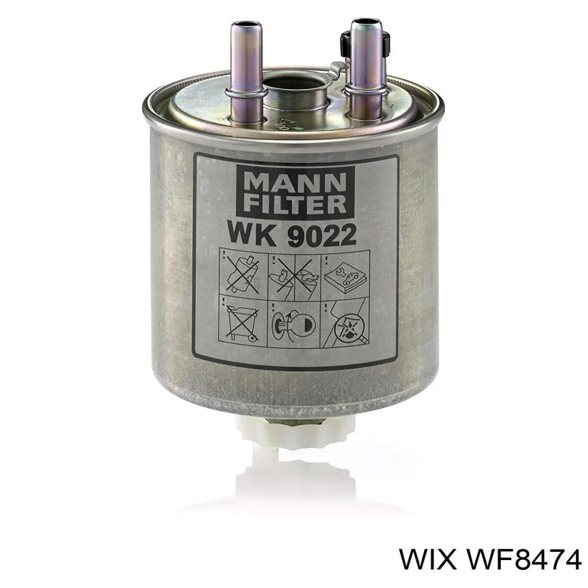 Купить WF8474 WIX Фильтр-отстойник топлива грубой очистки