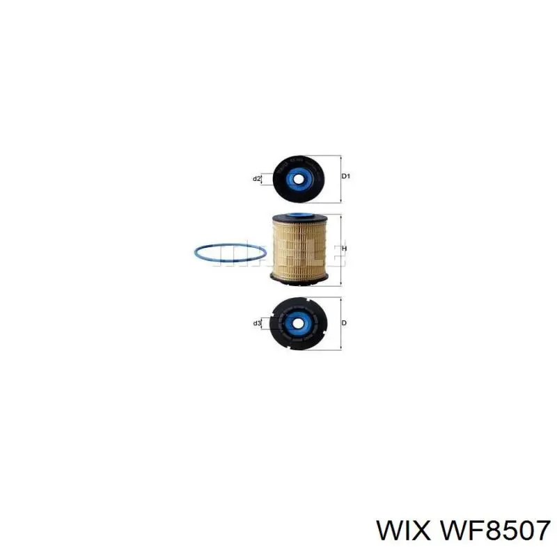 Фільтр паливний WF8507 WIX