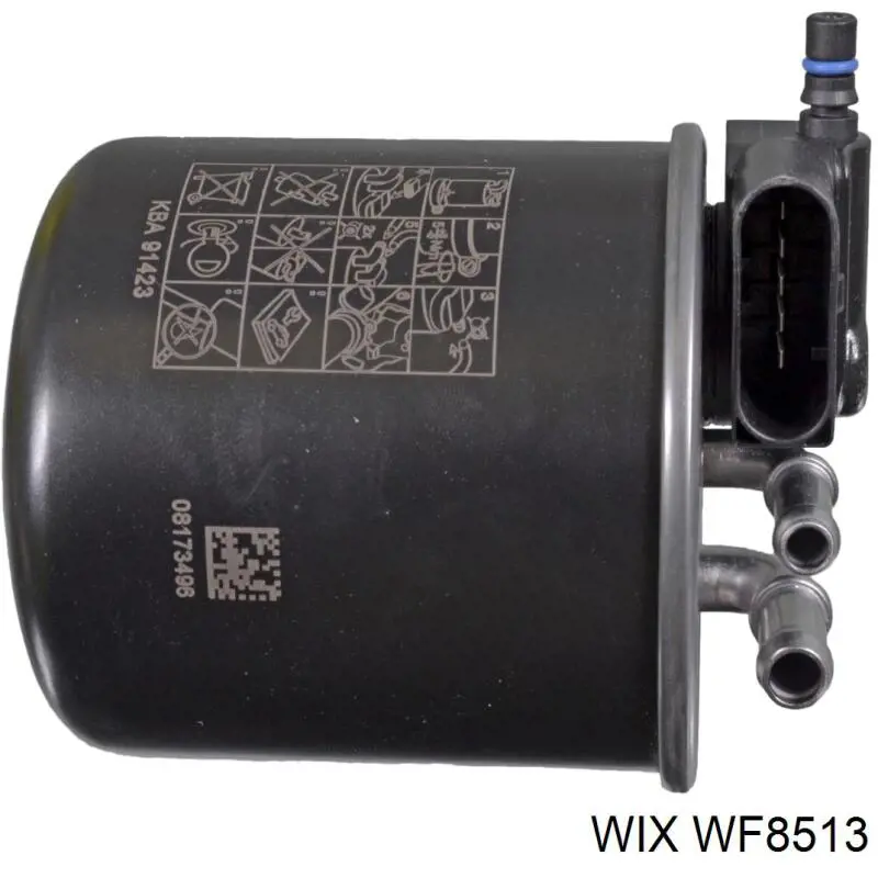Купить WF8513 WIX Фильтр-отстойник топлива грубой очистки