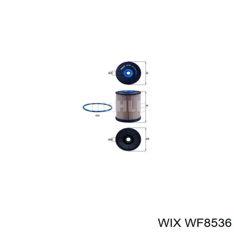 WF8536 WIX 