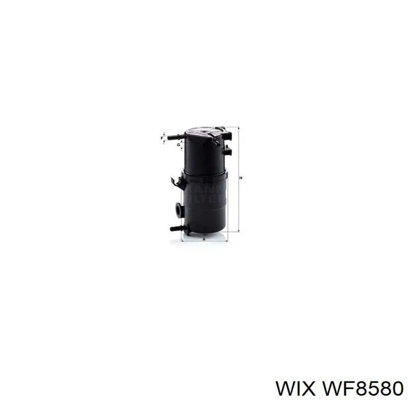 Купить WF8580 WIX Фильтр-отстойник топлива грубой очистки