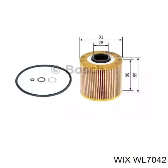 Купить WL7042 WIX Фильтр центробежный очистки масла
