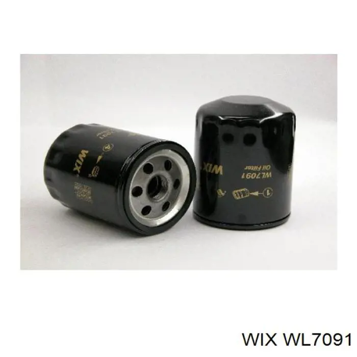 Filtro de aceite WL7091 WIX