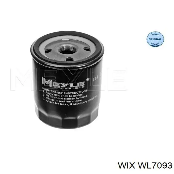 Filtro de aceite WL7093 WIX