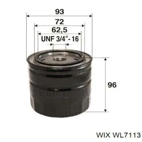 Фильтр очистки масла центробежный WIX WL7113 цена, от 4.93 USD