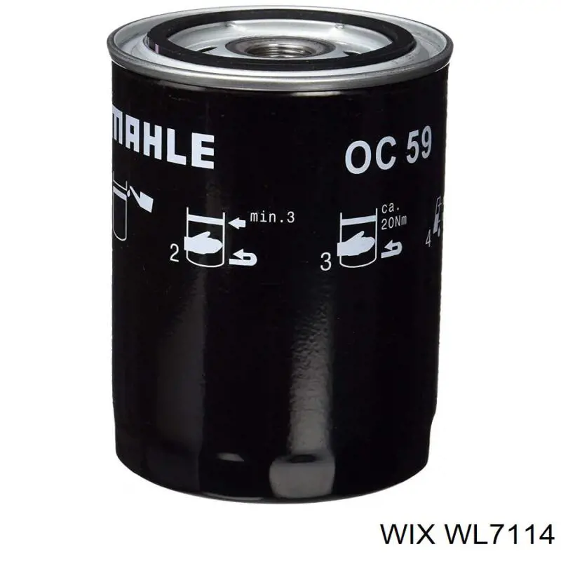 Купить WL7114 WIX Фильтр центробежный очистки масла