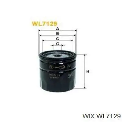 Корпус масляного фильтра WIX WL7129 цена, от 3.24 USD