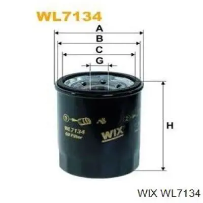 Купить WL7134 WIX Фильтр центробежный очистки масла