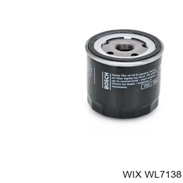 Filtro de aceite WL7138 WIX