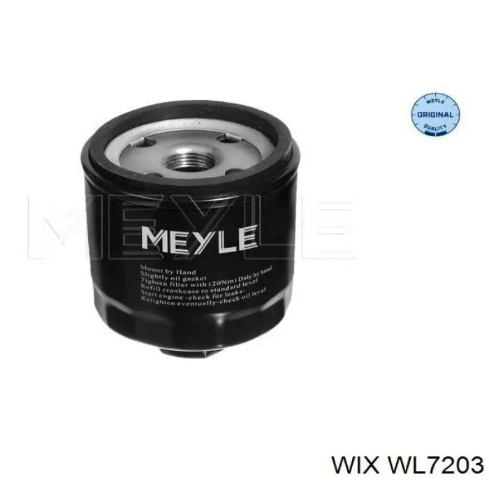 Фильтр очистки масла центробежный WIX WL7203 цена, от 5.35 USD