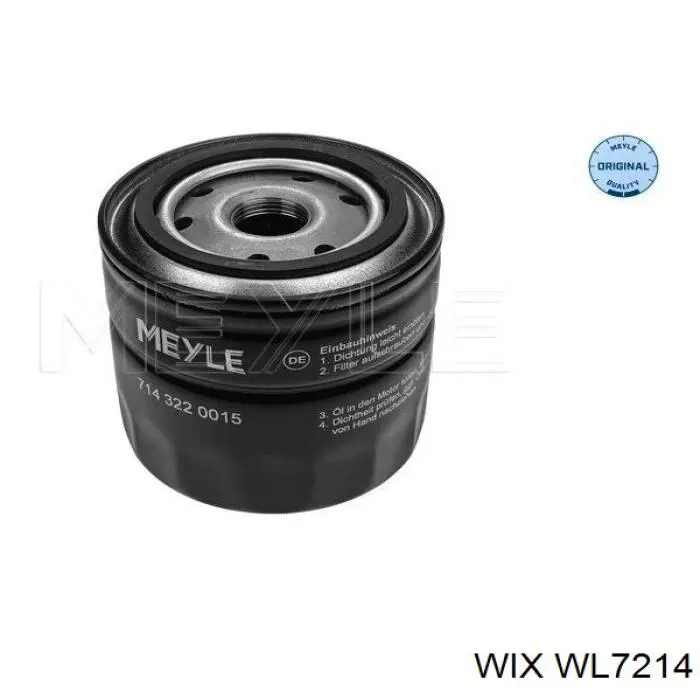 Фільтр масляний WL7214 WIX