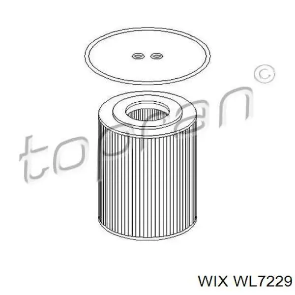 Фильтр очистки масла центробежный WIX WL7229 цена, от 6.02 USD