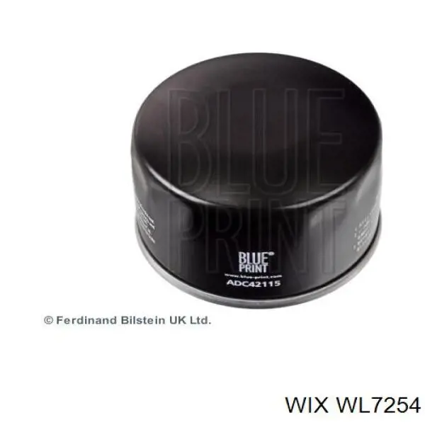 WL7254 WIX Масляный фильтр двигателя