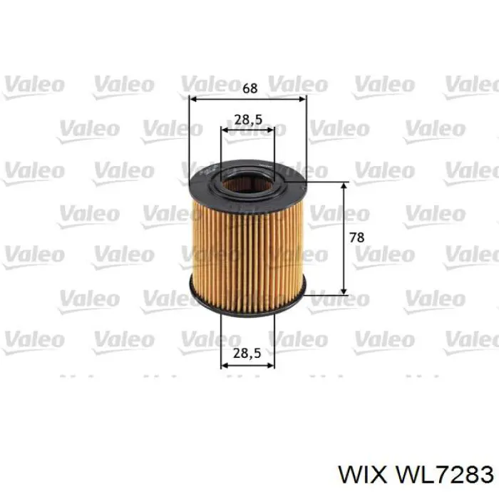 Купить WL7283 WIX Фильтр центробежный очистки масла
