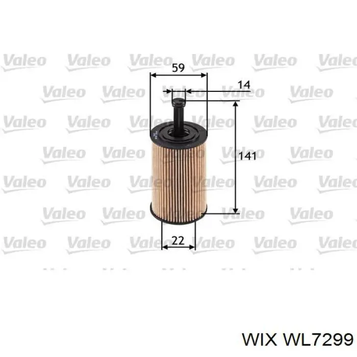 Фильтр очистки масла центробежный WIX WL7299 цена, от 4.12 USD