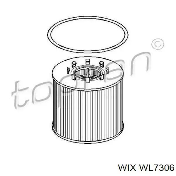 Фильтр очистки масла центробежный WIX WL7306 цена, от 4.56 USD