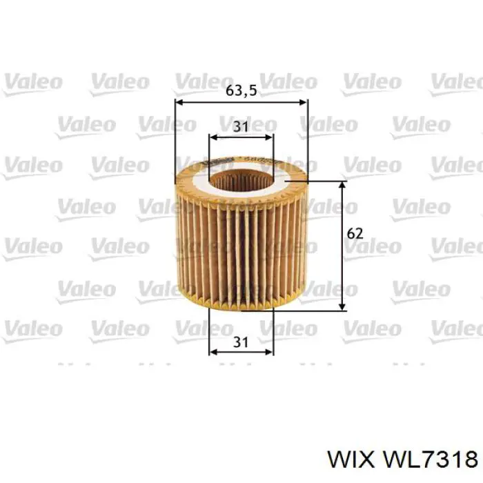 Купить WL7318 WIX Фильтр центробежный очистки масла