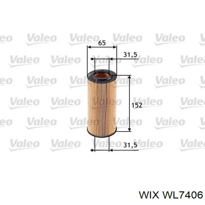 Купить WL7406 WIX Фильтр центробежный очистки масла