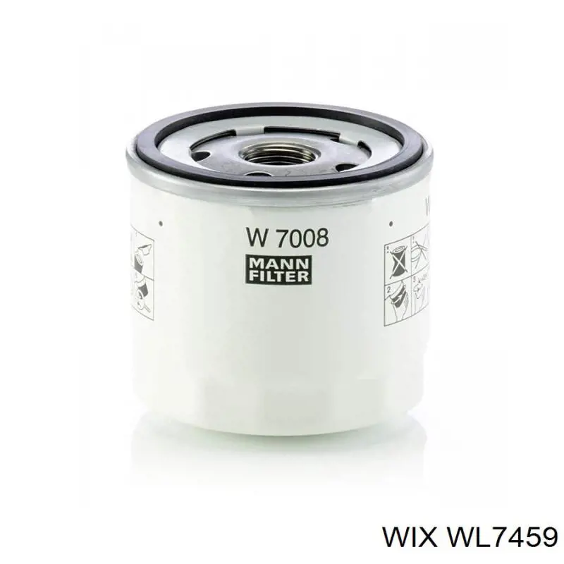 Фильтр масла WIX WL7459