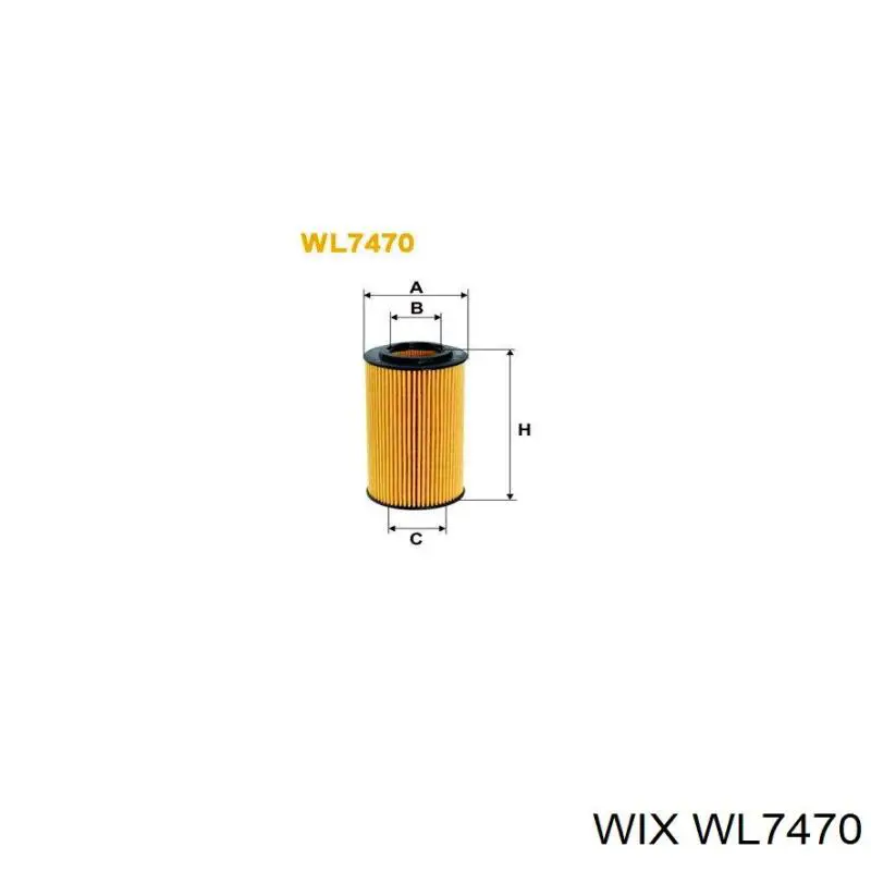 Фильтр очистки масла центробежный WIX WL7470 цена, от 6.66 USD