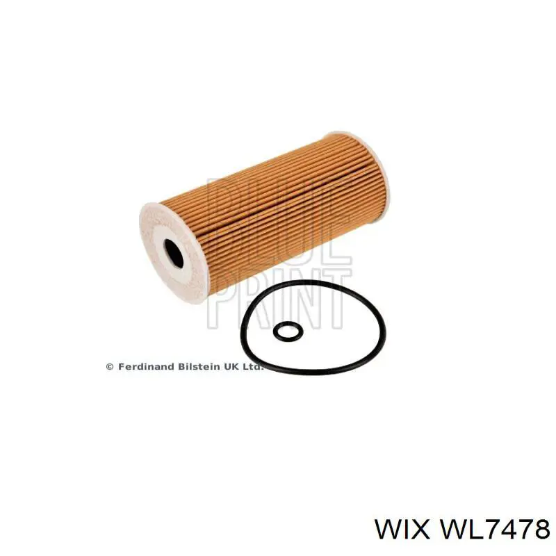Масляный фильтр WL7478 WIX