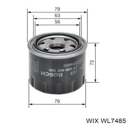 Купить WL7485 WIX Фильтр центробежный очистки масла