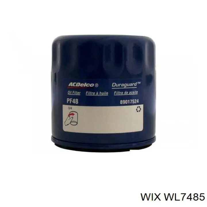 Filtro de aceite WL7485 WIX