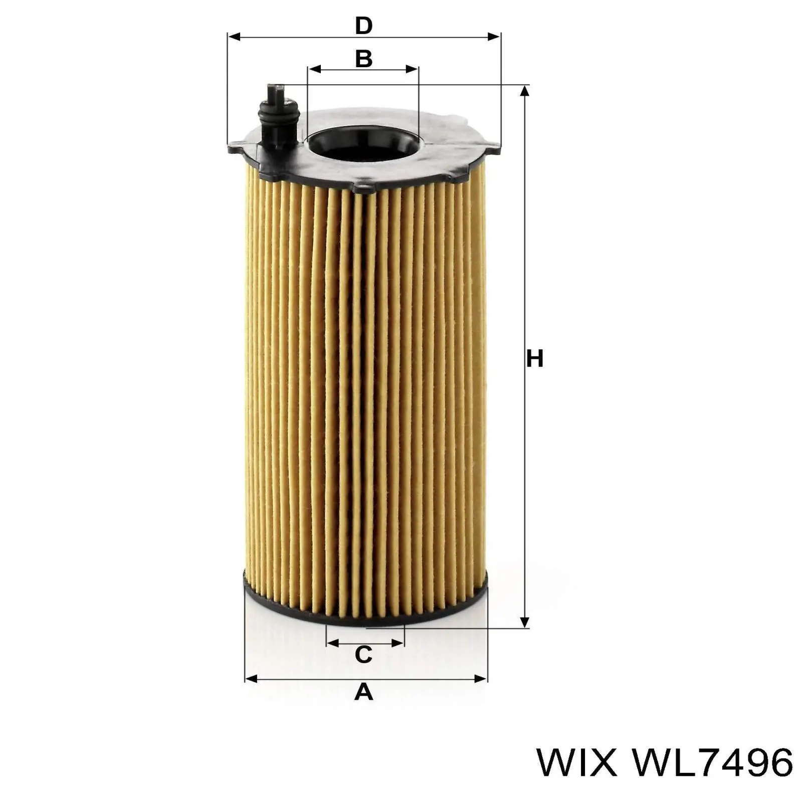 Купить WL7496 WIX Фильтр центробежный очистки масла