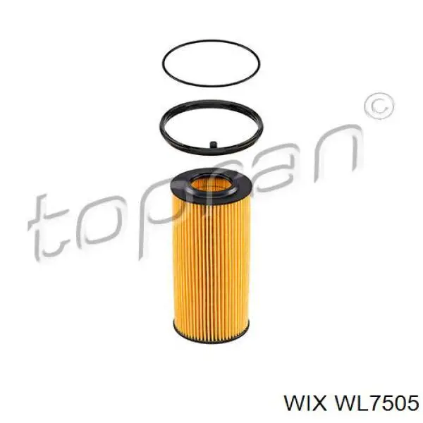 WL7505 WIX Масляный фильтр двигателя