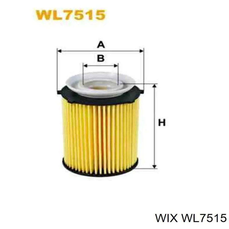 WL7515 WIX filtro de óleo