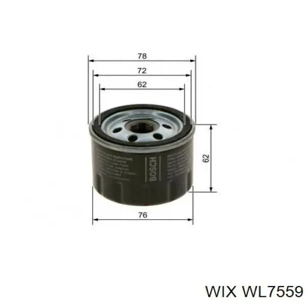 Купить WL7559 WIX Фильтр центробежный очистки масла