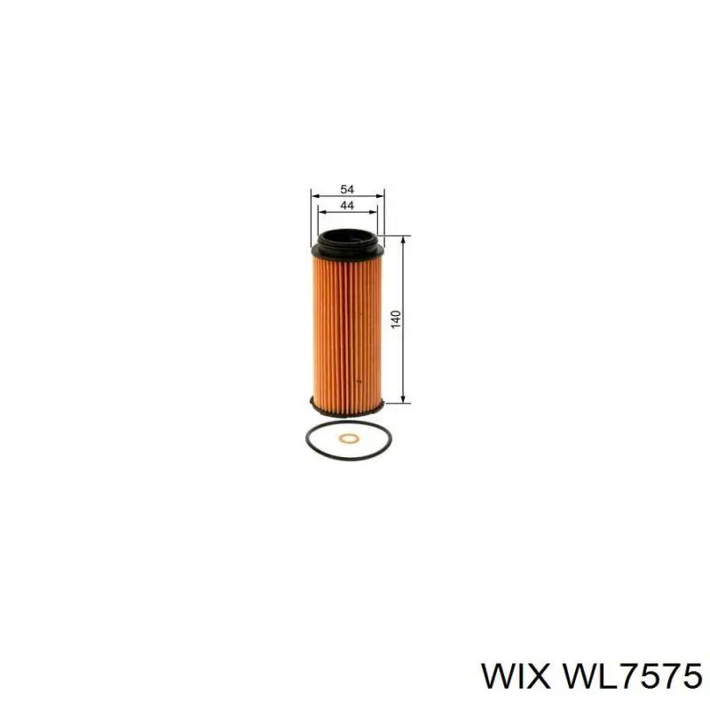 Filtro de aceite WL7575 WIX