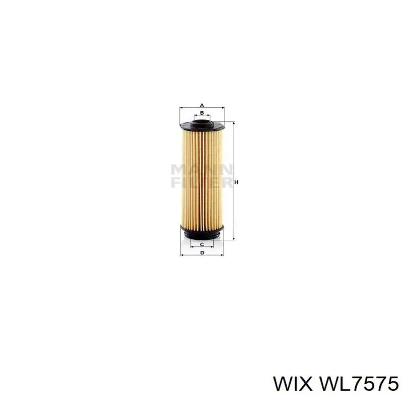 Фильтр очистки масла центробежный WIX WL7575 цена, от 10.95 USD