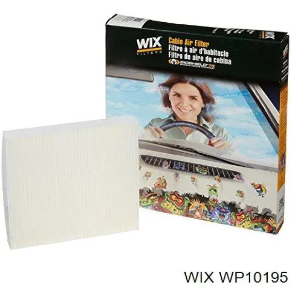 Фильтр воздушный отопителя WIX WP10195 цена, от 15.89 USD