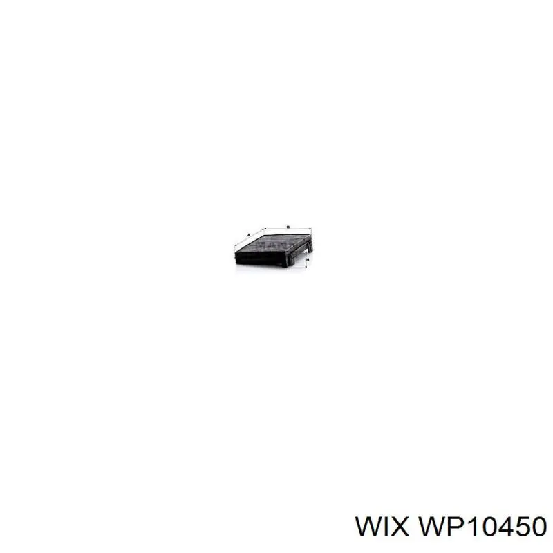 Фильтр воздушный отопителя WIX WP10450 цена, от 19.80 USD