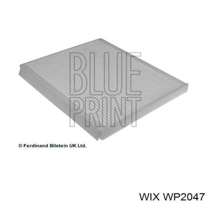 WP2047 WIX filtro de salão