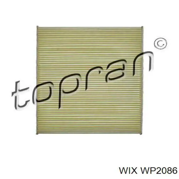 Воздушный фильтр салона WIX WP2086