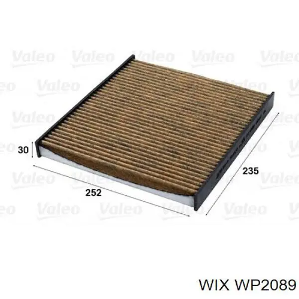 WP2089 WIX Внутрисалонный фильтр